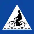 Π-21αCyclist crossing