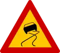 K-12Slippery road(formerly used )