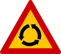 K-30Roundabout ahead