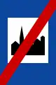 Π-59End of urban area