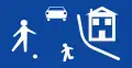 Π-92Traffic calming zone