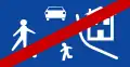 Π-92αEnd of traffic calming zone