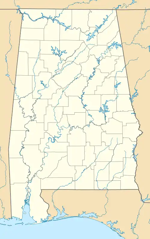 Muklassa is located in Alabama