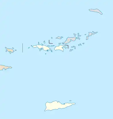 Fort Frederik is located in the U.S. Virgin Islands