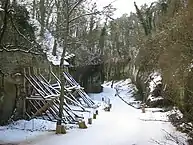 Outer Moat below Uhland walk