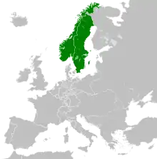 Image 3Map of Sweden-Norway (from History of Sweden)