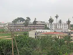 Parts of the CHU in the background