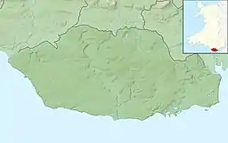 St Quintins Castle is located in Vale of Glamorgan