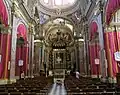 Interior of the basilica.