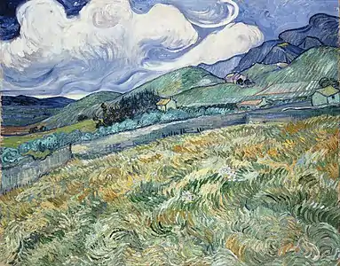 F611 Mountainous Landscape Behind Saint-Rémy, Ny Carlsberg Glyptotek