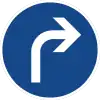 Turn right ahead